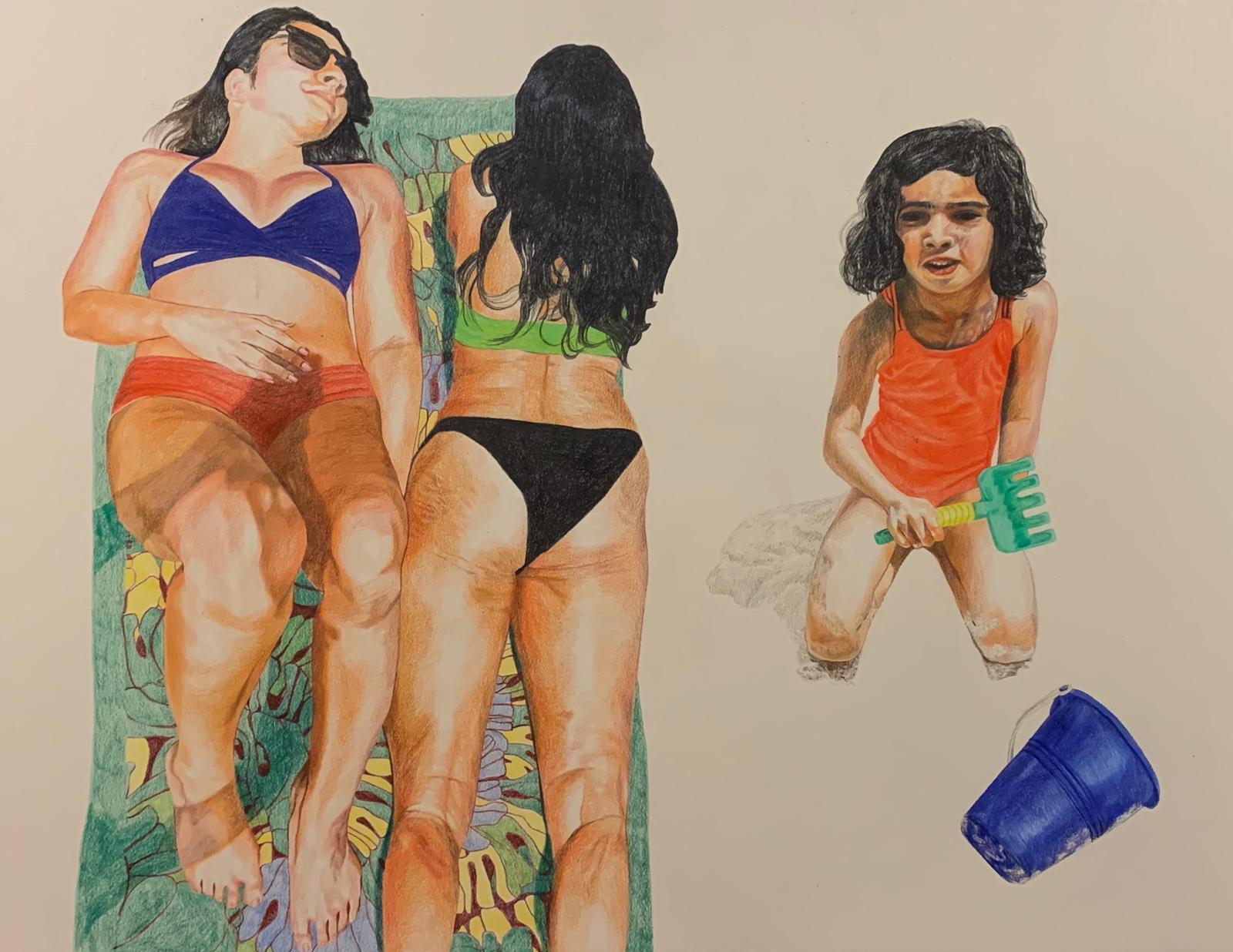 Girls at the Beach